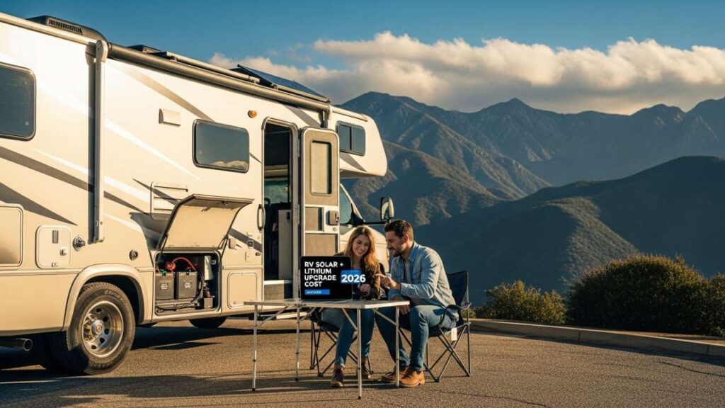 RV Solar + Lithium Battery Upgrade Cost