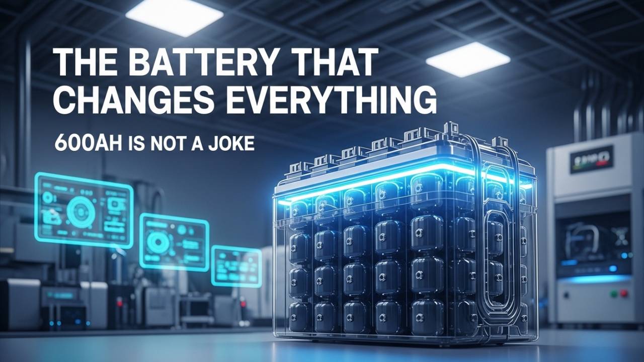 The Battery That Changes Everything (600Ah is Not a Joke)