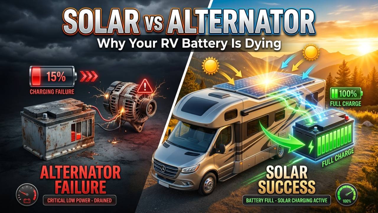 Why Your RV Battery Needs Solar Charging