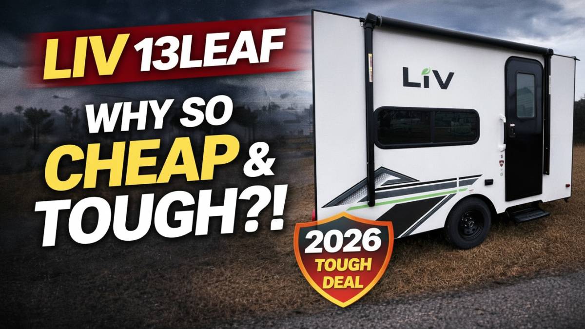 Why the LIV 13LEAF Travel Trailer Is Turning Heads in 2026