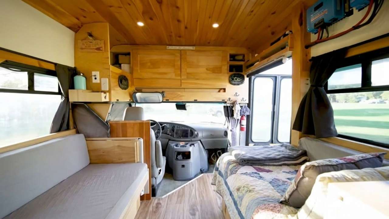 From Traditional Living to Full-Time Bus Life