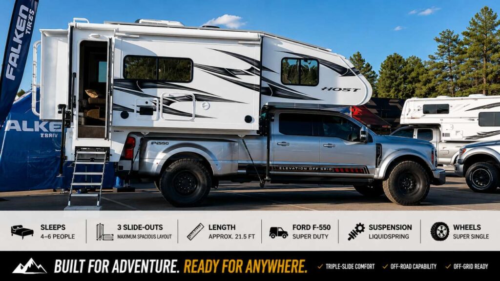 Host Mammoth Turns Heads at Overland Expo