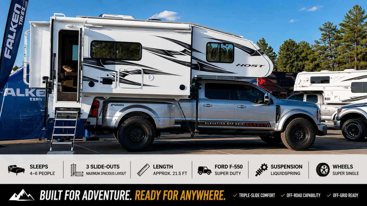 Host Mammoth Turns Heads at Overland Expo
