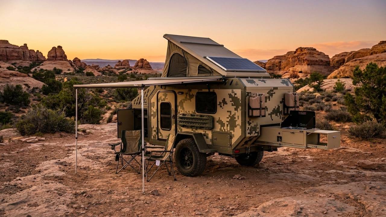 Tactical Skookum Camper Redefines Off-Grid