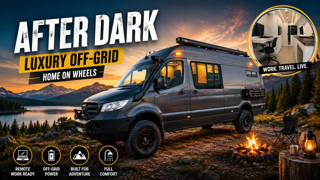 After Dark Camper Van