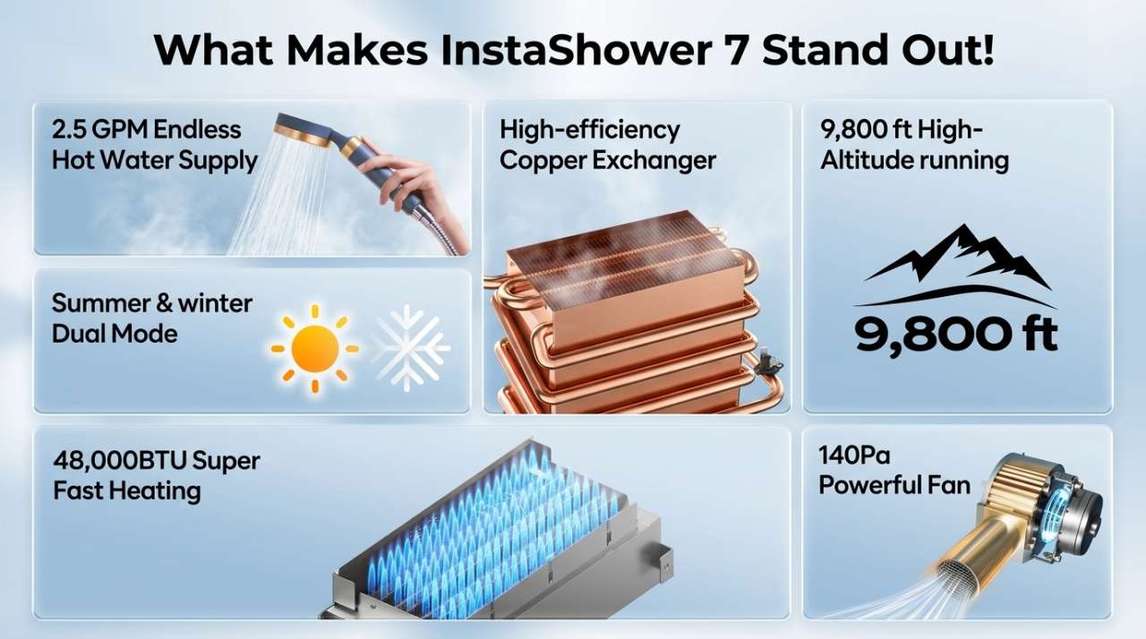 Where to Buy Fogatti InstaShower 7
