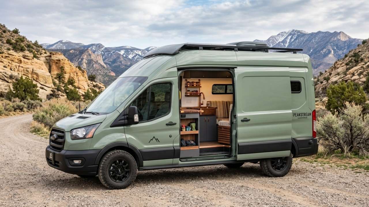 2026 Geotrek Teton Camper Van Brings