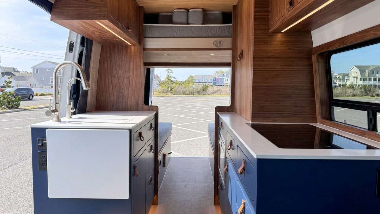 A Compact Camper Van With a Surprisingly Spacious Layout