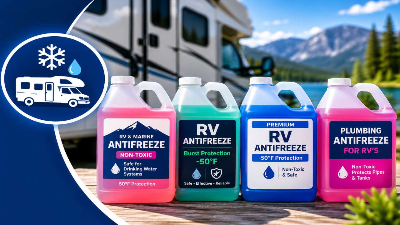 Best RV Antifreeze Products to Consider