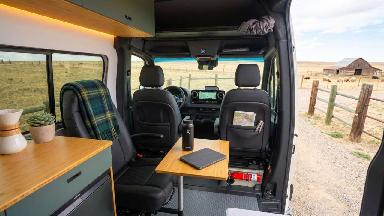 Built for Longer Adventures With a Spacious Mercedes Sprinter Platform