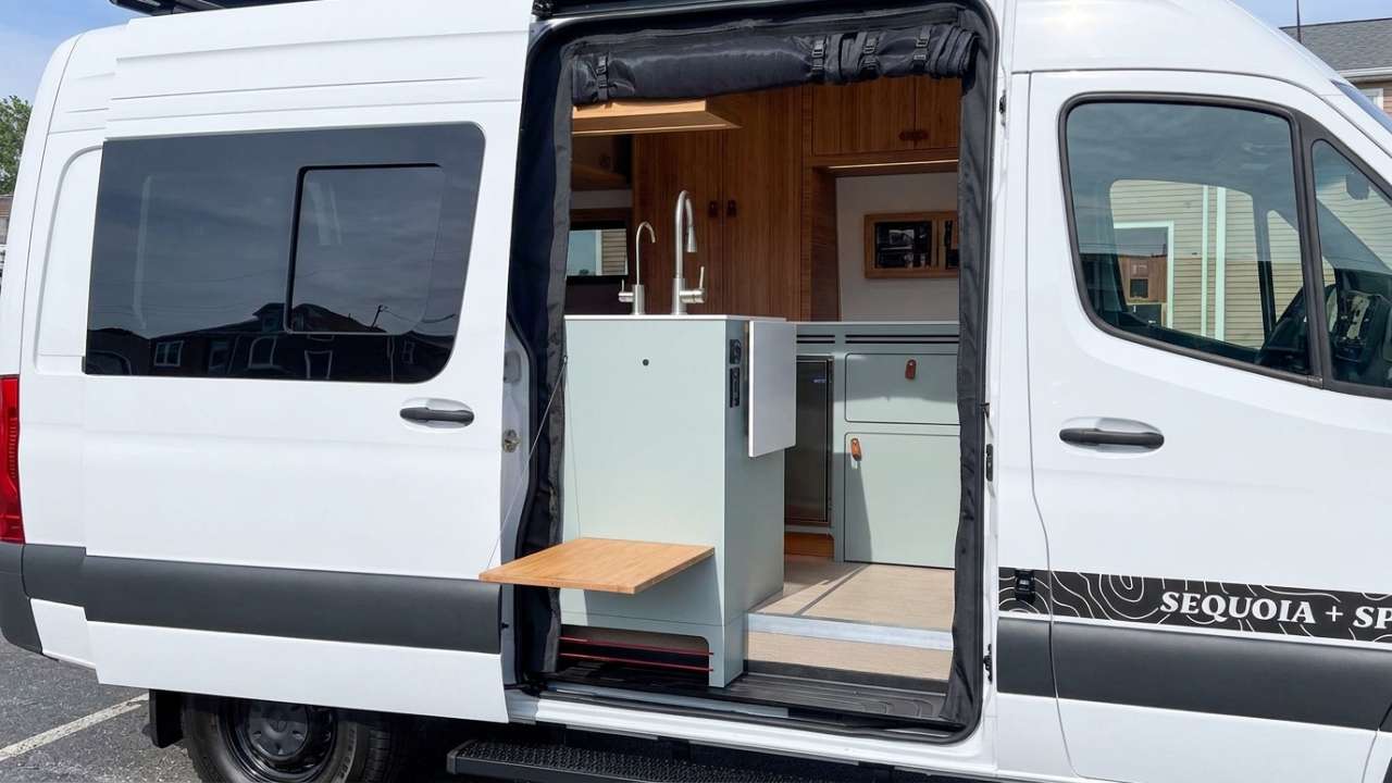 Comfortable Interior Designed for Everyday Van Life