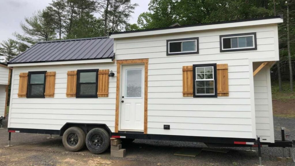 This 26-Foot Handcrafted Tiny Home Feels Like a Rustic Cabin but Lives Like a Modern Home